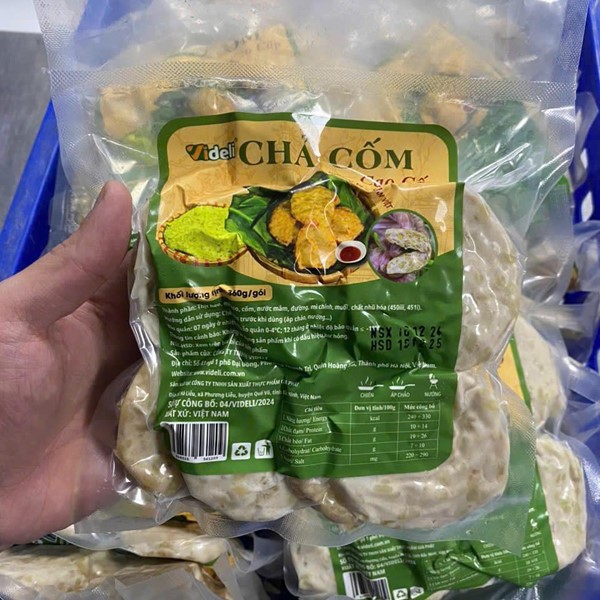 chả cốm cao cấp videli 360g